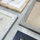 Retro wooden photo frame for desktop decor