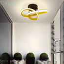 Modern LED ceiling light for hallway, stairway, entrance, hotel and home décor