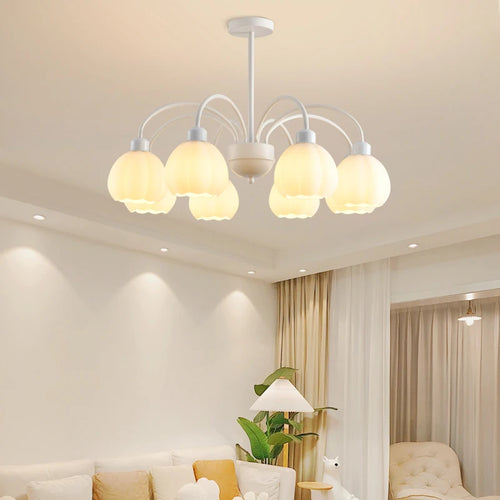 Modern LED chandelier decorative pendant light - vue 6 sur 12