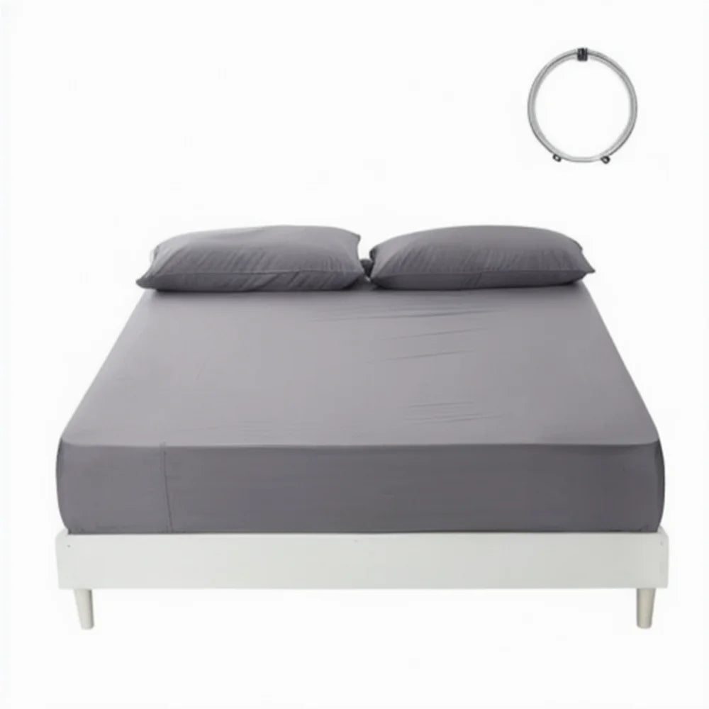 Esd Earthing Grounding Bed Fitted Sheet For King/Queen/Single Size bed, Include a Grounding Connection Plug - vue 2 sur 7