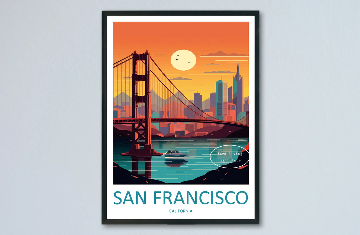 Travel poster canvas new york rome tokyo venice urban decor