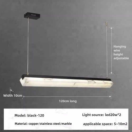 Luxury copper lamp for living room, bar, restaurant and office - vue 10 sur 10