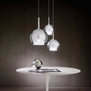 Penta glo glass LED pendant light for indoor decoration