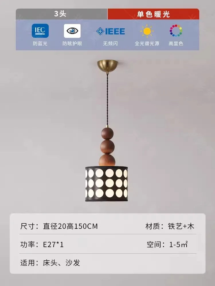 French medieval style pendant light for an elegant interior