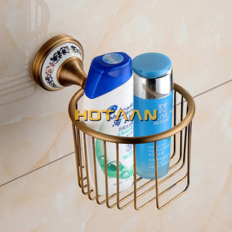 solid brass retro bathroom accessory sets