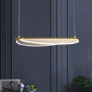 Adjustable rectangular acrylic chandelier for creative lighting