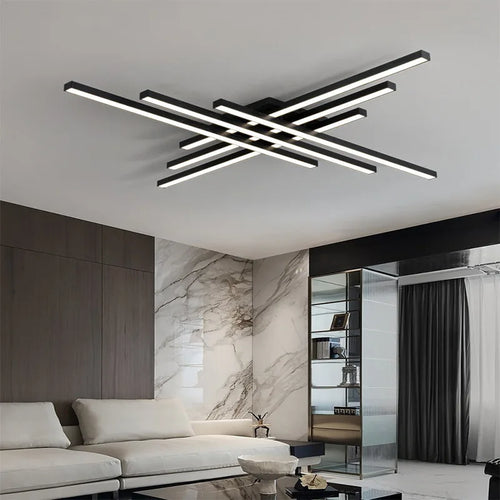 Long LED strip ceiling light - vue 5 sur 18