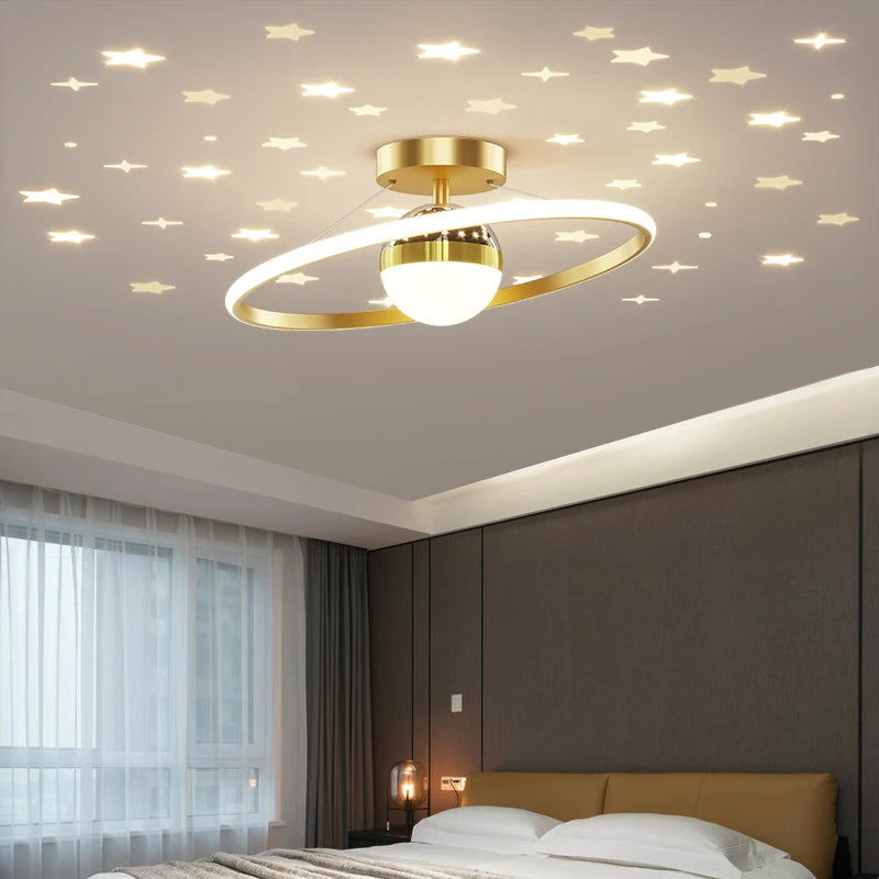 Modern LED chandelier for stylish indoor lighting