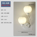 Pumpkin-shaped wall light for indoor decor