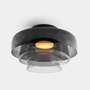 Nordic glass ceiling light for bedroom, medieval style for restaurant, simple modern creative dining room decorative lamp