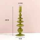 European glass candle holder for decoration and weddings