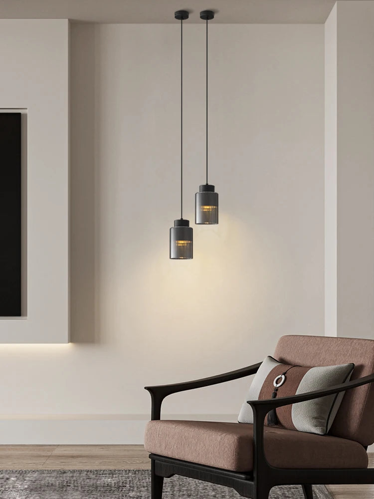 Modern copper pendant light for creative luxury lighting