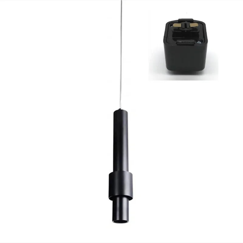Nordic LED long tube pendant light dimmable indoor lighting - vue 11 sur 14