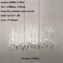 Elegant crystal designer wall light for interiors