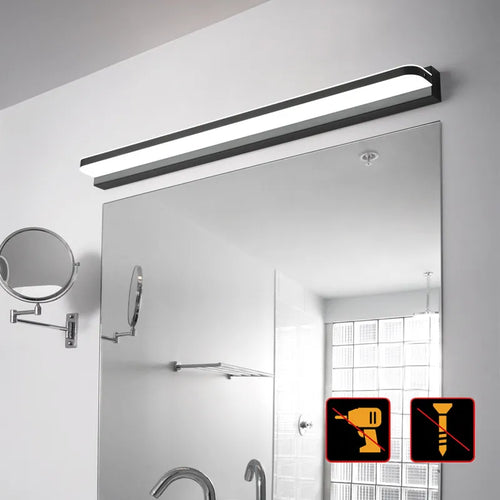 Waterproof LED mirror wall light 9W 12W bathroom, bedroom, vanity