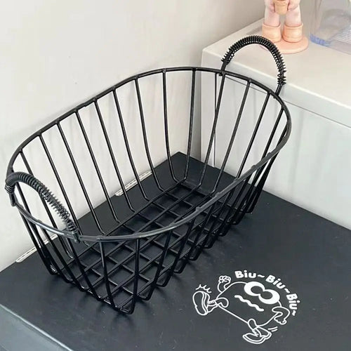 Iron bread baskets for storage and decoration