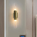 Modern gold chrome wall light