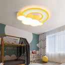 Modern LED cloud ceiling light for children's bedroom