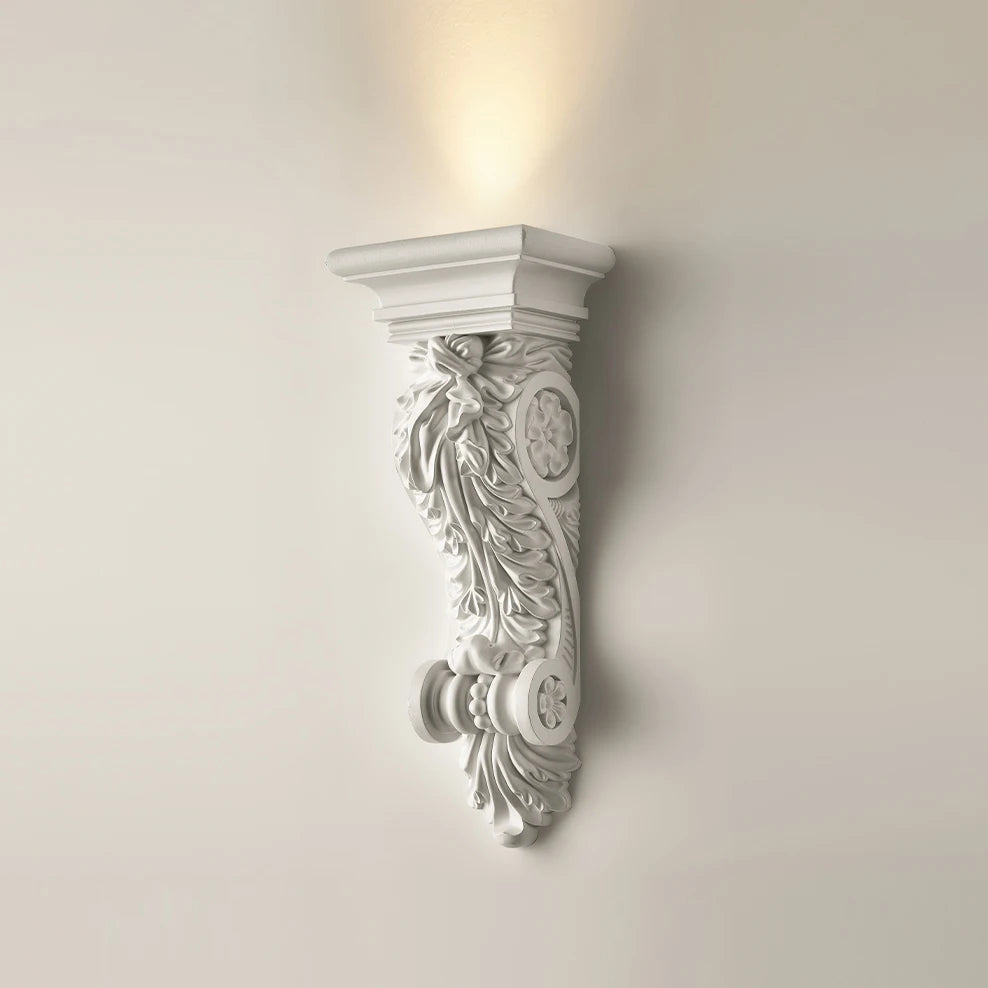 Vintage wall light with French mouldings - vue 3 sur 9