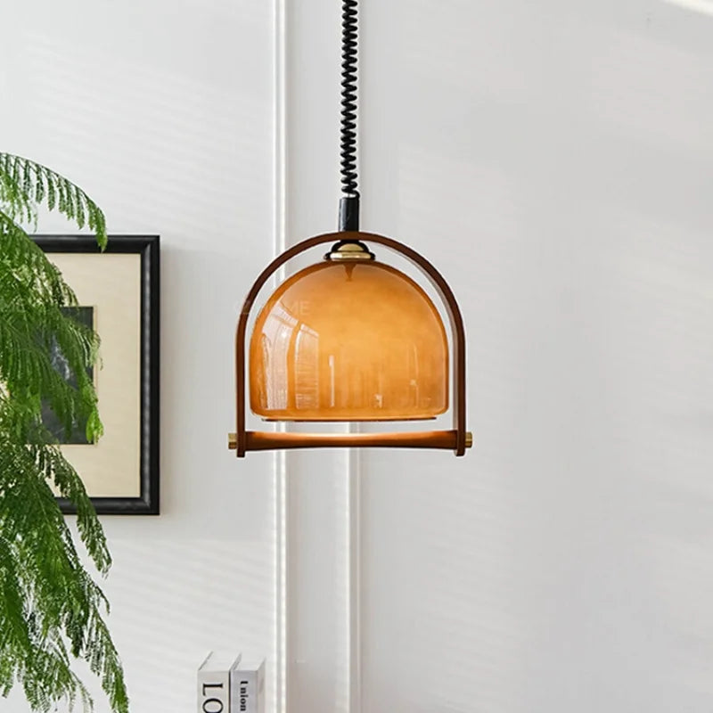 Medieval glass chandelier for decorative pendant lighting