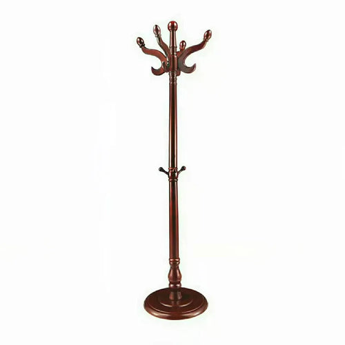 solid wood clothes rack for hotel and home practical storage - vue 16 sur 15