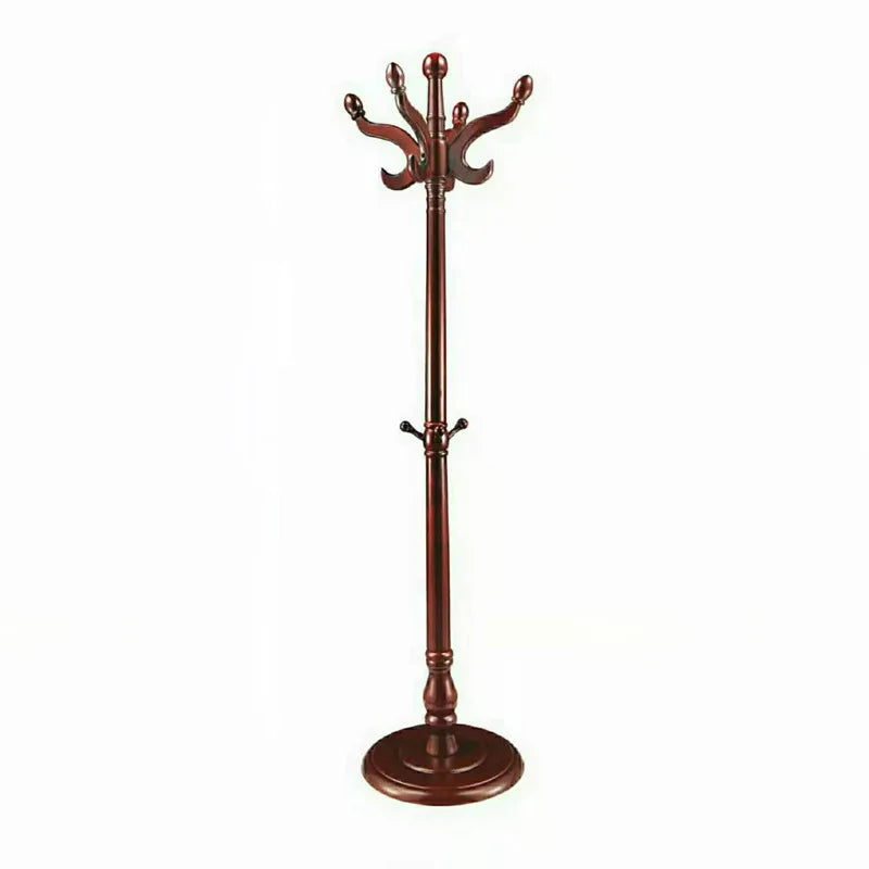 solid wood clothes rack for hotel and home practical storage - vue 15 sur 15