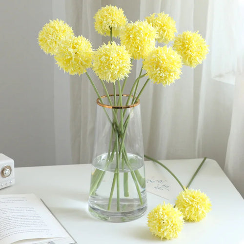 Artificial chrysanthemum flowers for weddings and festive decoration - vue 3 sur 12