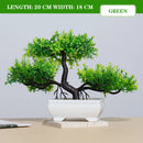 Artificial bonsai tree for indoor and outdoor decoration