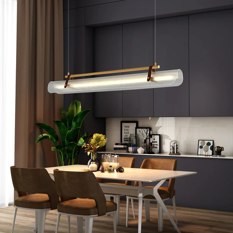 Nordic tricolour designer pendant light for contemporary spaces - vue 4 sur 12