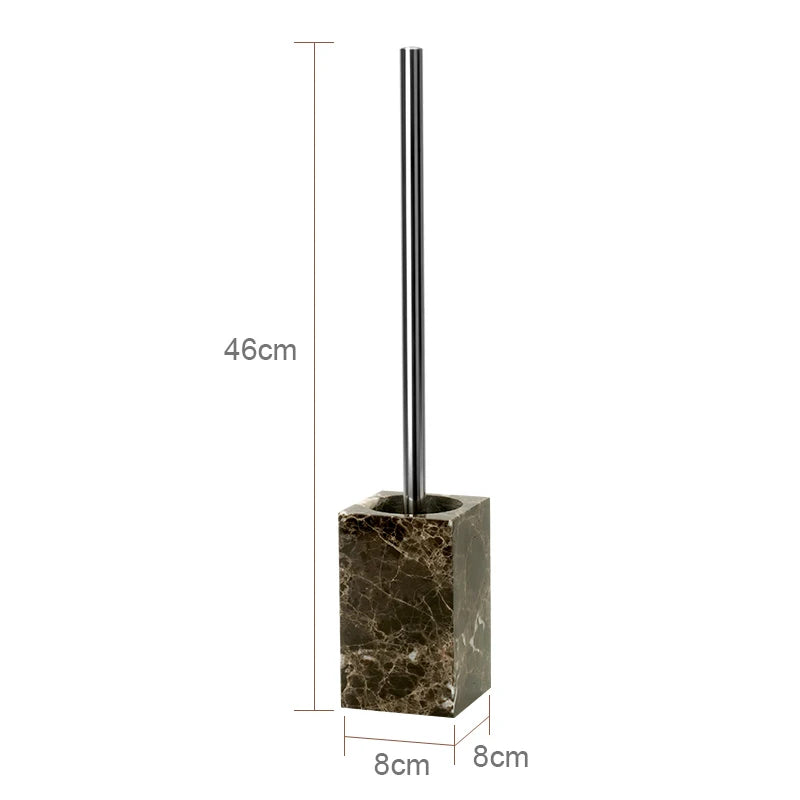 natural marble bathroom accessories luxury set - vue 12 sur 27