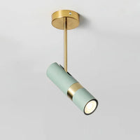 360-degree rotating dimmable LED spotlight with replaceable bulb
