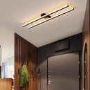 Modern decorative minimalistic double tube chandelier