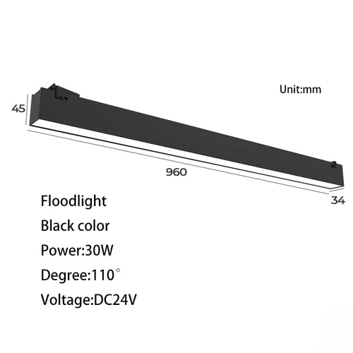 Knitted fabric LED strip lamp for loft - vue 11 sur 28