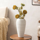 Jingdezhen-Minimalist Countertop Combination Set, Creative Japanese Dried Flowers, Hydroponic Vase, Home Ornament, Solid Color