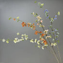 Artificial flower table decoration with snow willow