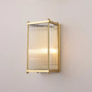 Modern decorative gold and silver crystal LED wall light
