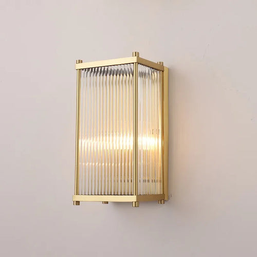 Modern decorative gold and silver crystal LED wall light - vue 3 sur 10