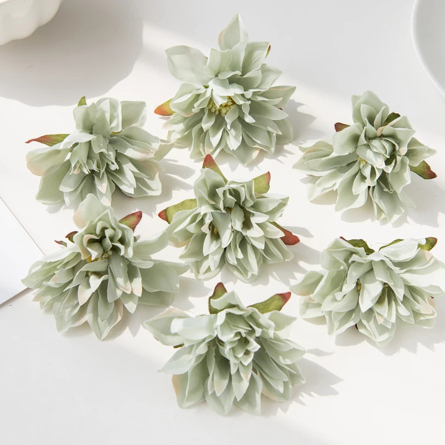 Set of 20 silk wall flowers for varied decoration - vue 9 sur 15