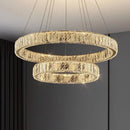 Modern crystal chandelier for elegant lighting
