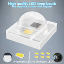 Outdoor solar lights with motion sensor and dummy camera