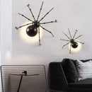 Creative insect wall light for interior decoration
