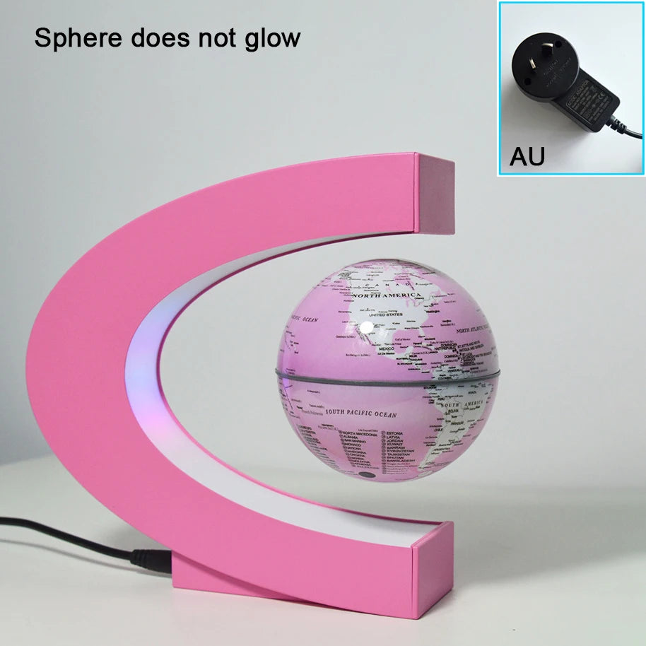 3d magnetic levitation globe with light autorotation - vue 8 sur 16