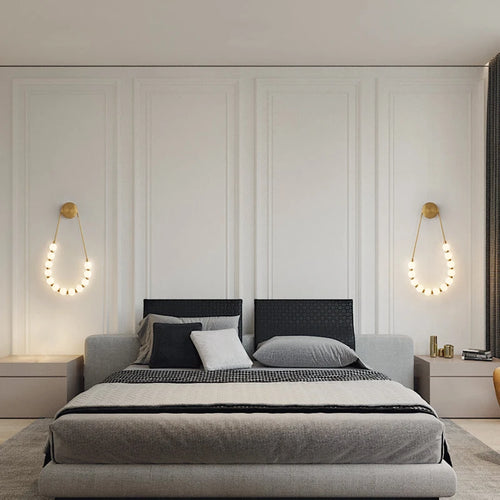 Modern fantasy house LED wall light - vue 3 sur 11