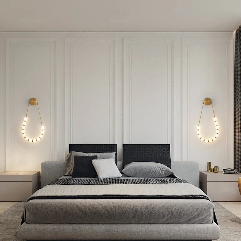 Modern fantasy house LED wall light