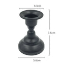 Simple nordic iron candle holder for Christmas and romantic weddings