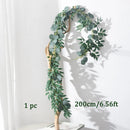 Artificial eucalyptus vine silk plant for indoor and outdoor decoration