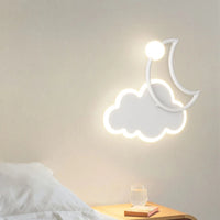 Modern cloud wall light for children's room decor