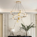 Modern crystal chandelier for elegant interior decor