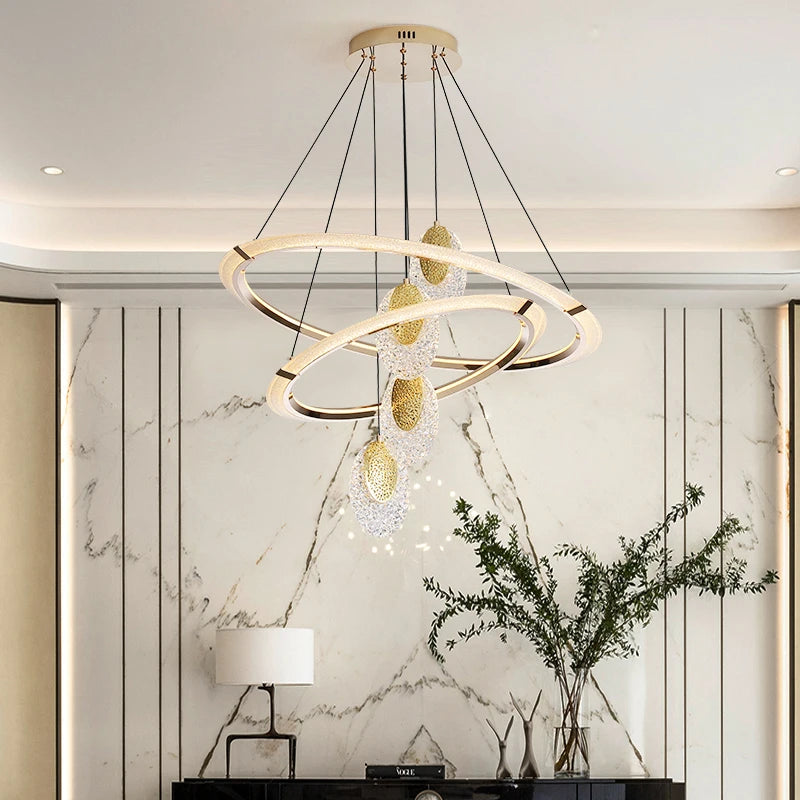 Modern crystal chandelier for elegant interior decor