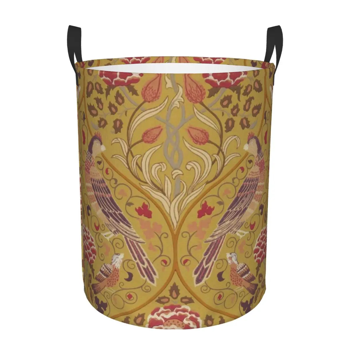 floral foldable laundry basket for baby toy storage - vue 20 sur 30